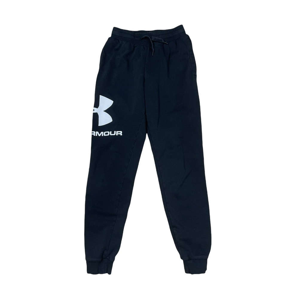 UNDER ARMOUR jogger pants WOMENS small black with‎ pockets